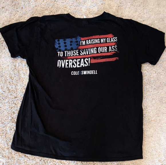 Cole Swindell Concert Tee Large - Picture 3 of 5